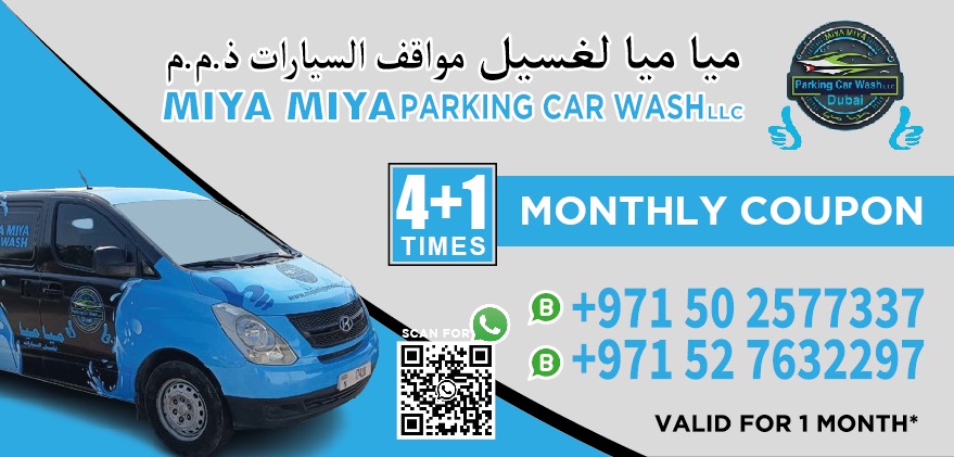 Mobile car wash in dubai